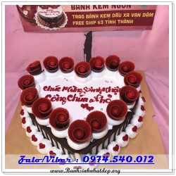 Mẫu Bánh Sinh Nhật Đẹp - A729